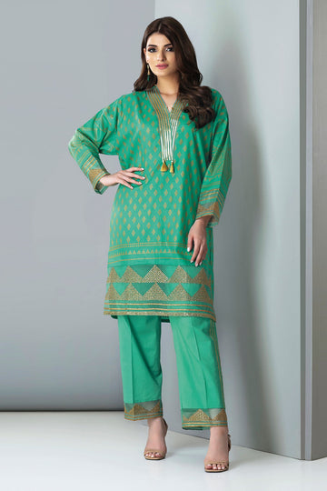Id21302 Green Khaadi Autumn Collection 2021